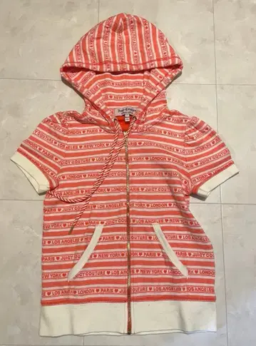 Juicy Couture 후드 부착 후드티 S 어린이 주시 후드티