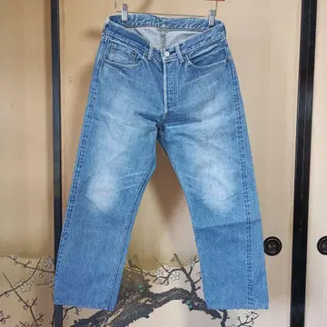 orslow 라이트 블루 스트레이트 데님 5 포켓