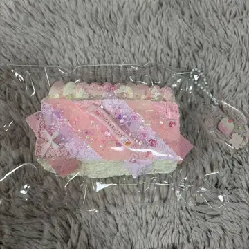 새상품 nienienie 핑크 크림 토스트 크림 진흙 아크릴 택