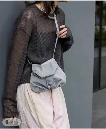 ACOC 아콕 Blooming cross Bag 그레이
