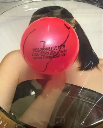 도쿄돔 라이브 2026에서 겟한 aespa 지젤의 사인공
