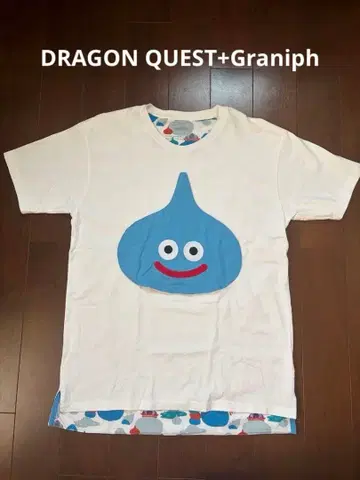 그라니프 드래곤 퀘스트 DQ+g 셔츠 슬라임 포켓터블 S 사이즈