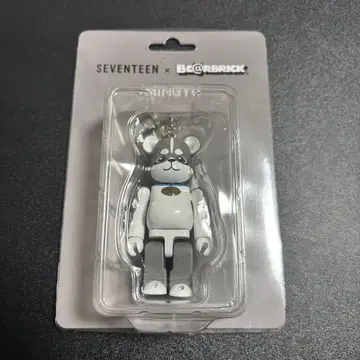 세븐틴 민규 BE@RBRICK 100% 베어브릭 미개봉