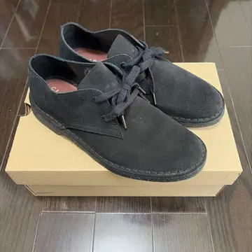 CLARKS Desert Khan 블랙 42