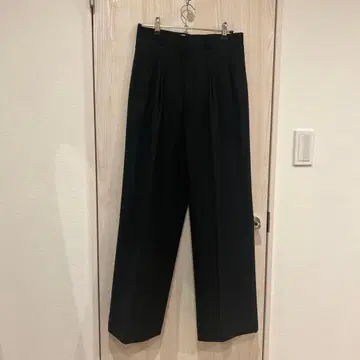 NEAT x UNITED ARROWS 와이드 슬랙스 23aw 블랙