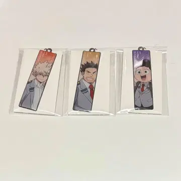 히로아카 바쿠고 카츠키 사토 리키도 미네타 미노루 에필로그 메탈 키링