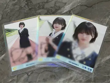 에스미 레온 친필 사인 브로마이드 네바기바 이키로 컴프