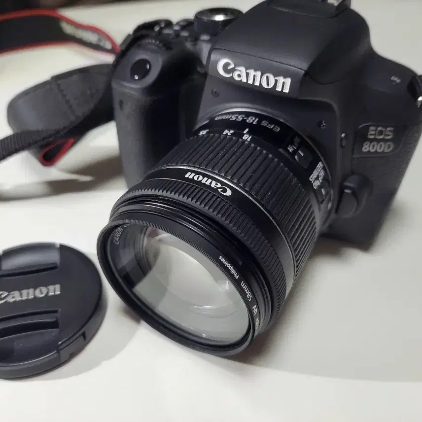 캐논 EOS 800D DSLR 카메라 18-55mm 렌즈 포함