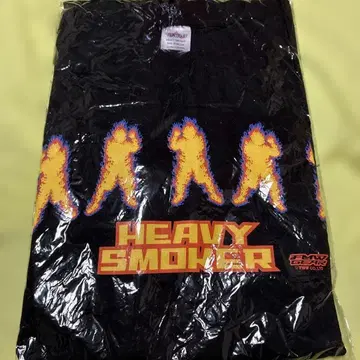 90s 당시 FMW 프로레슬링 티셔츠 카네무라 킨타로 헤비스모커