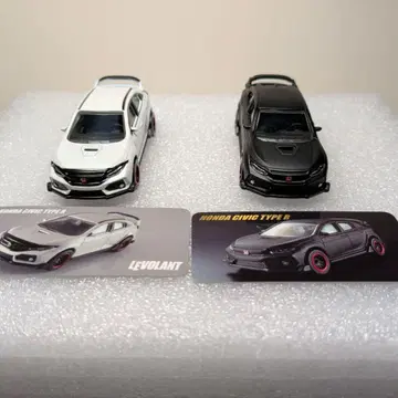 마조렛토 Honda Civic Type R 화이트, 블랙 2대 세트