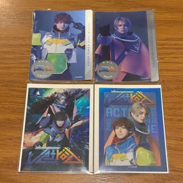 액터즈 리그 in Games 메탈 카드 스티커 다나카 료세이 히로노 료타