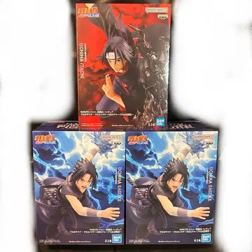 NARUTO 돌풍전 gigo 한정판 사스케 이타치 피규어