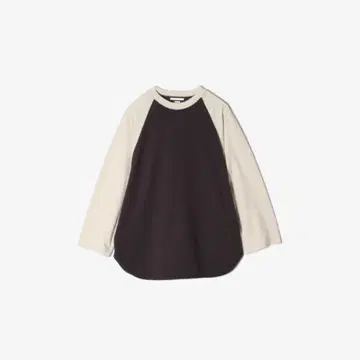 blurhms C/Silk Nep Baseball Raglan Tee