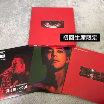 G-DRAGON KWON JI YONG CD+2DVD 초회반 지용