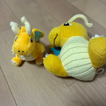 망나뇽 봉제 인형 2개 세트