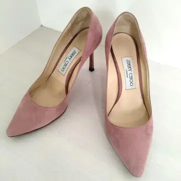 JIMMY CHOO 지미추 스웨이드 펌프스 36.5 핑크