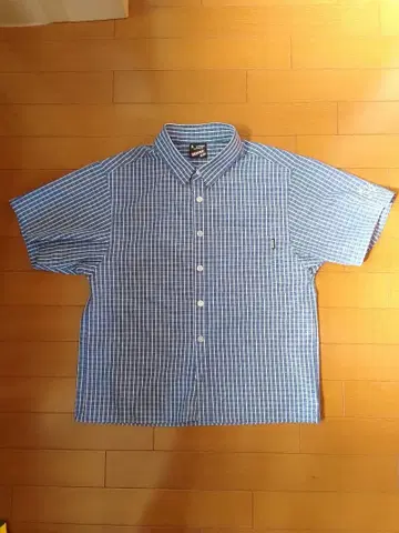 BELVET star 로고 체크 셔츠 M 사이즈