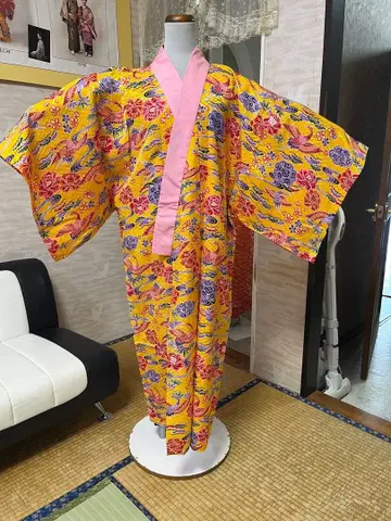 류큐 의상 우치카케 빙가타 88세 축하연