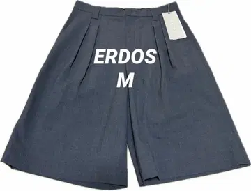 [ 새상품 ] ERDOS 와이드 하프 팬츠 그레이 심플