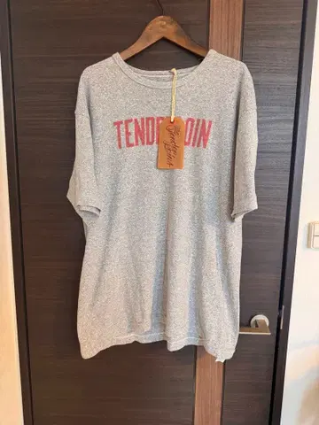 [ L ] TENDERLOIN 텐더 로인 T셔츠 애쉬 그레이