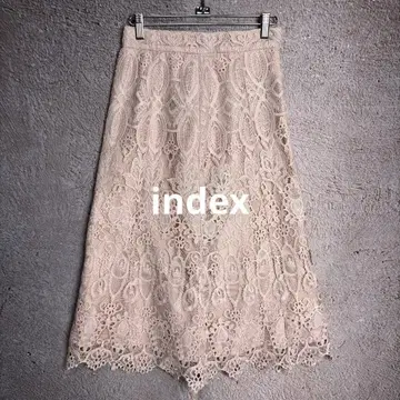 index 아라베스크 레이스 플레어 스커트 [ M 사이즈 ]
