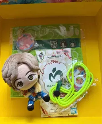Mrs. GREEN APPLE 후지와라 료카 제일복권 봉제 인형 세트