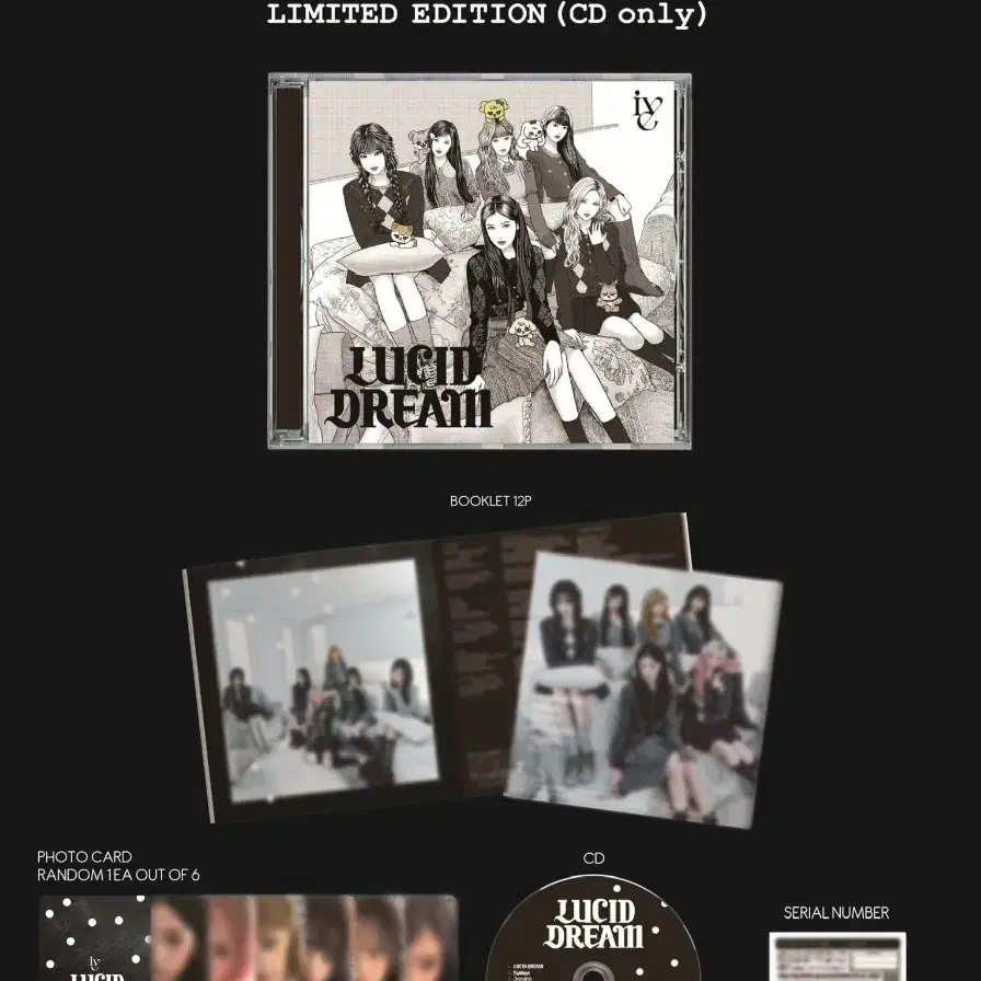 Ive Lucid Dream Japan Limited Edition Album Poca Buncheol