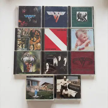 Van Halen CD 컬렉션 11장 세트