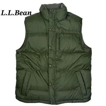 L.L.Bean 엘엘빈 다운 베스트 자켓 남성용 새상품급 로고