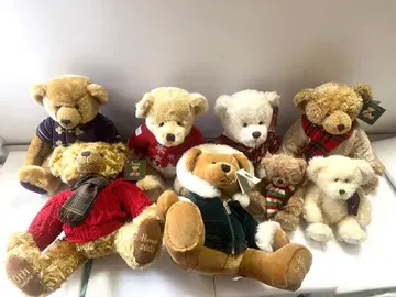 해롯 Harrods 테디베어 봉제 인형 8개