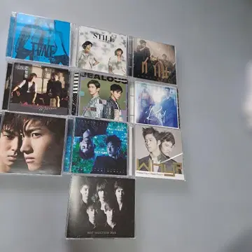 동방신기 CD 10장 묶음 판매