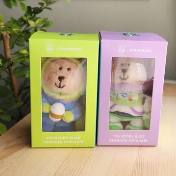 Starbucks x 토이스토리 버즈 & 그린맨 SET