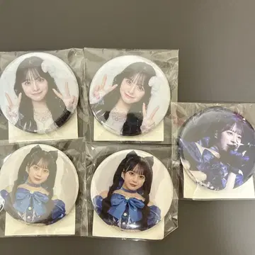 마스다 아야노 생일 기념 복권 캔 배지 5종 세트