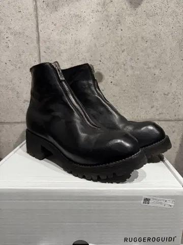 GUIDI PL1V 프론트 집 부츠
