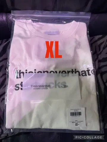 thisisneverthat starbucks S/S T셔츠 화이트