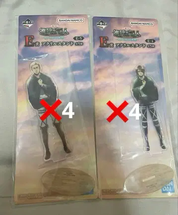 제일복권 진격의 거인 E상 아크릴 스탠드 엘빈 한지