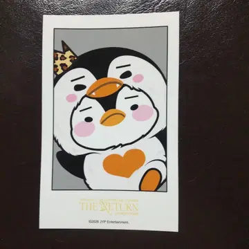 2PM THE RETURN 준호 라라포트 한정판 스티커