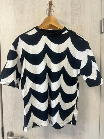 adidas marimekko 파도 무늬 반팔T셔츠 L