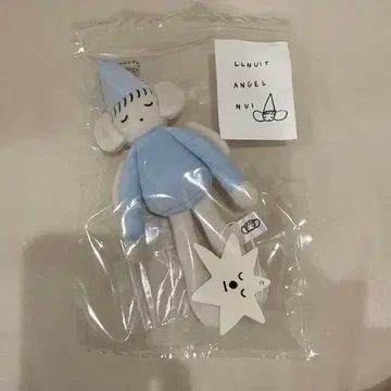 이누카와가코 llnuit 루루뉴이 천사 봉제 인형 키링