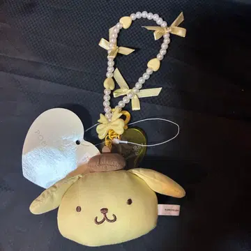 Sanrio 산리오 마스코트 부착 비즈 스트랩 폼폼푸딩