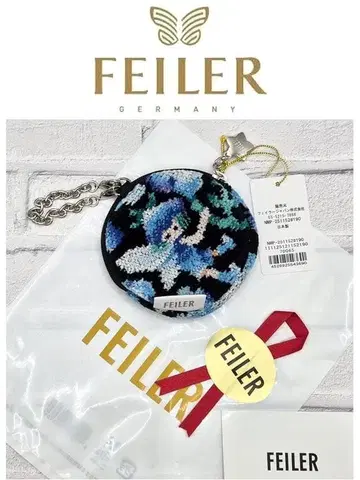 FEILER [FEILER 매장 구매품 ] 네모필라 페어리즈 참 파우치