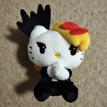 yoshikitty 헬로키티 YOSHIKI 콜라보 봉제 인형