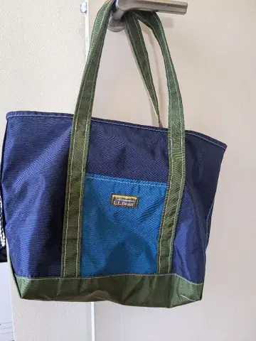 새상품급! L.L.Bean 엘엘빈 토트백 네이비/그린