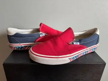 VANS SLIP ON 30cm 슬립온 성조기 트리콜로르 캔버스
