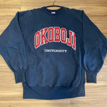 [ 컨디션 최상 ] 90s 챔피온 리버스 위브 네이비 OKOBOJI