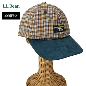 L.L.Bean CAP 체크 무늬 베이지 x 그린 올 시즌