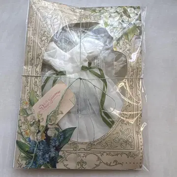 브라이스용 Rosalynnperle 인형용 화이트 드레스 [ 스즈란 ]