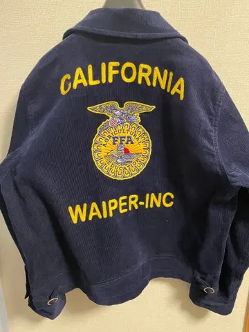 WAIPER-INC FFA 코듀로이 자켓 네이비