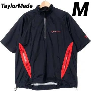 TaylorMade 테일러메이드 하프 지퍼 나일론 반팔 의류 M