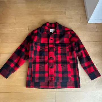 FILSON 100% 울 체크 자켓 42